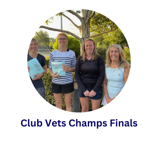 Vets Club Champs Finals 2024