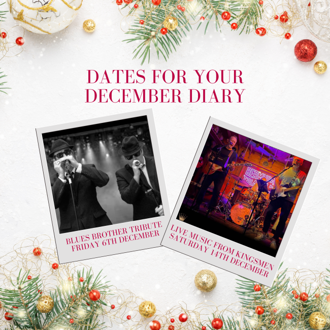 December diary dates